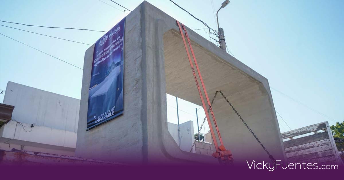 Puebla inaugura colector pluvial en Álamos Vista Hermosa con inversión millonaria
