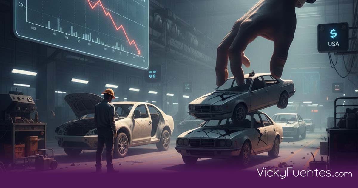 La industria automotriz en México retrocede en 2025 por la presión arancelaria de Estados Unidos