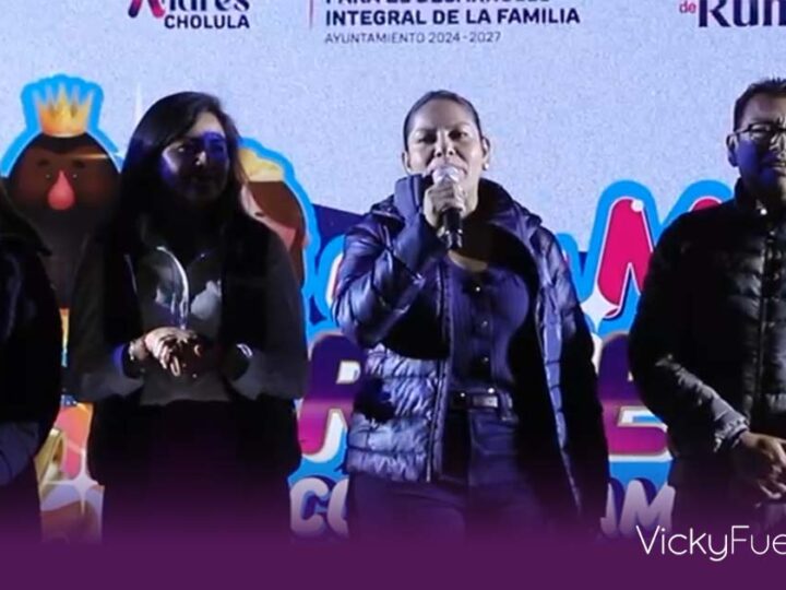 Lupita Cuautle encabeza el Día de Reyes en San Andrés Cholula para fortalecer la unión familiar