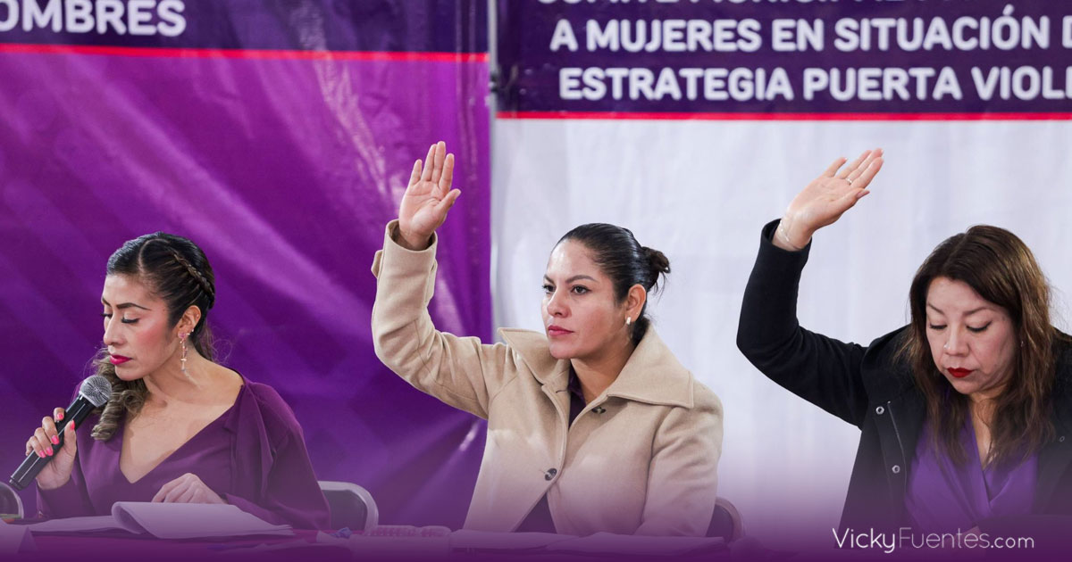 Lupita Cuautle impulsa acciones por la igualdad y contra la violencia en San Andrés Cholula