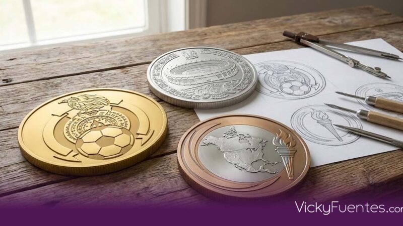 Proponen monedas conmemorativas de oro y plata para el Mundial 2026