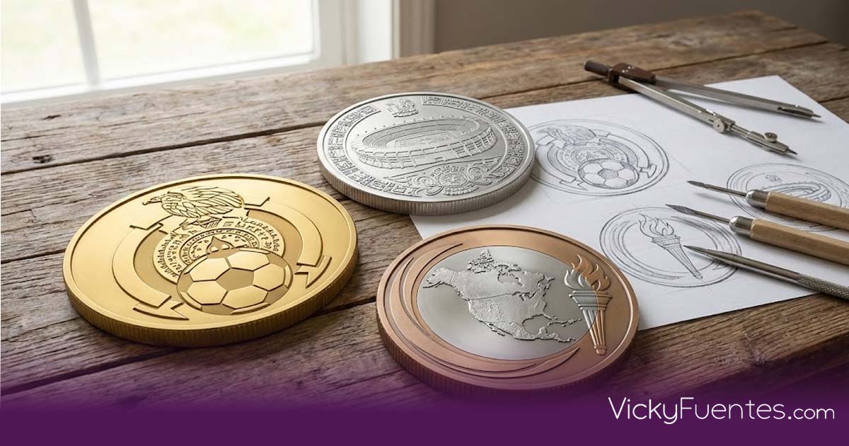 Proponen monedas conmemorativas de oro y plata para el Mundial 2026