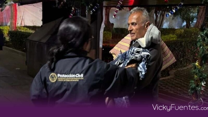 Operativo invernal en Puebla: Protección Civil traslada a personas vulnerables a refugios ante el frío