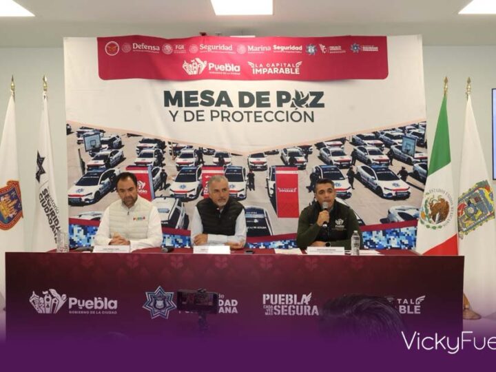 Puebla capital reduce 13% la incidencia delictiva en 2025 bajo la gestión de Pepe Chedraui