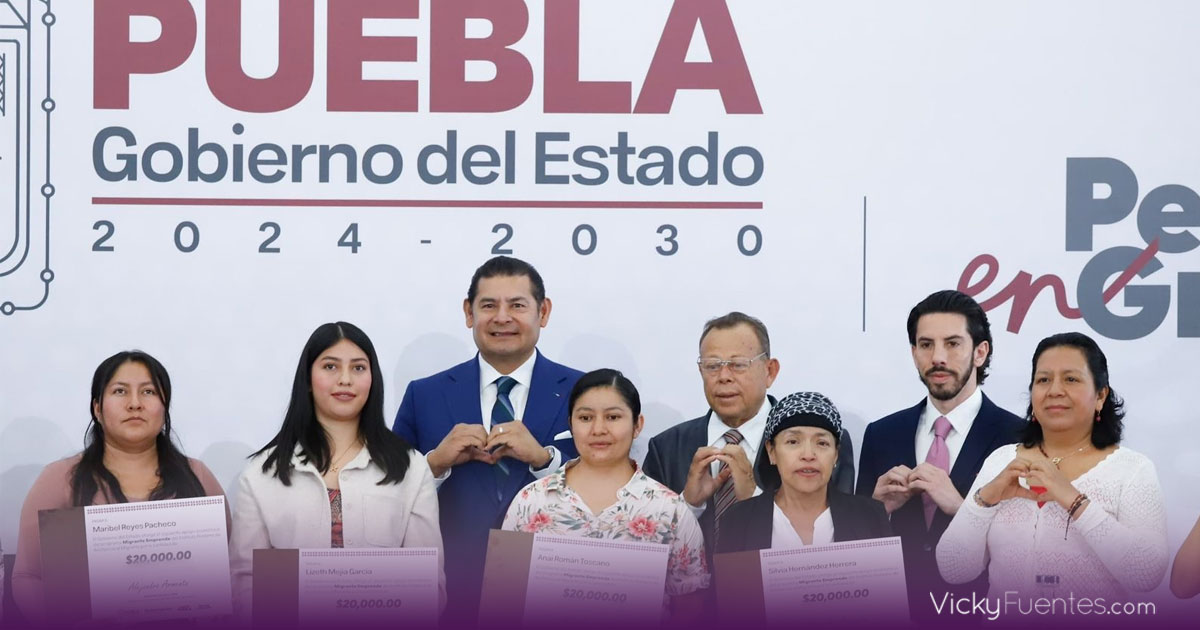 Puebla refuerza apoyos a migrantes repatriados para impulsar economía local