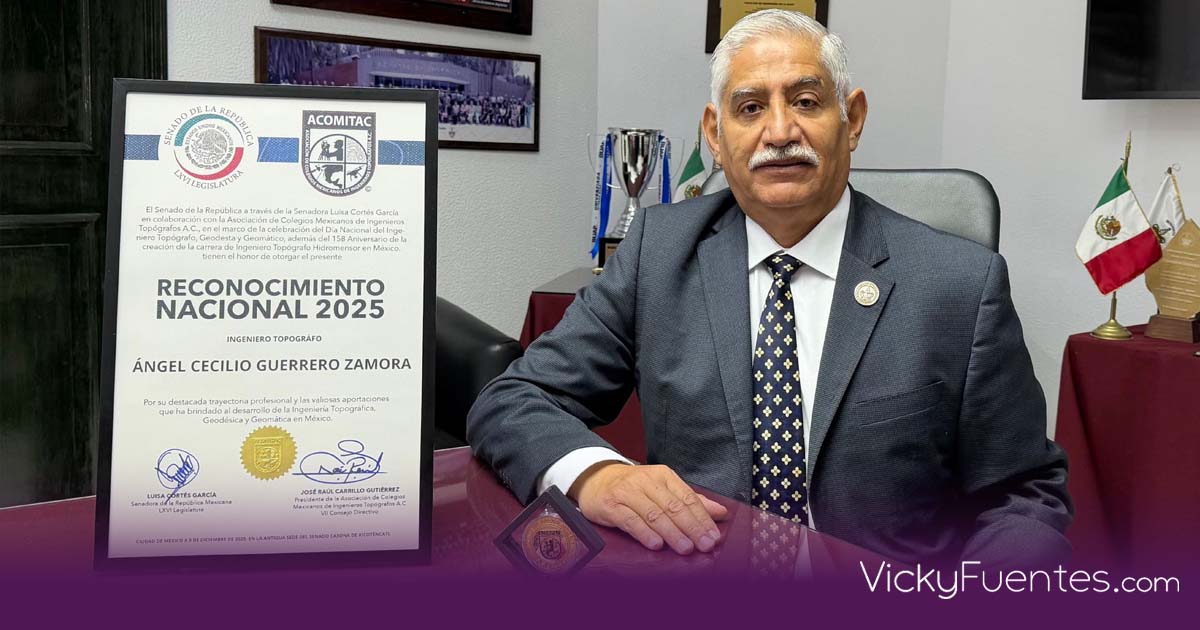 Director de Ingeniería de la BUAP recibe la Medalla Pascual Ortiz Rubio en el Senado