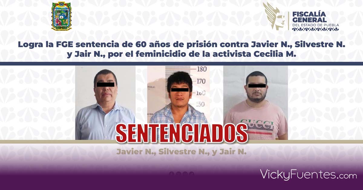 Sentencian a 60 años de cárcel a los responsables del feminicidio de Cecilia Monzón