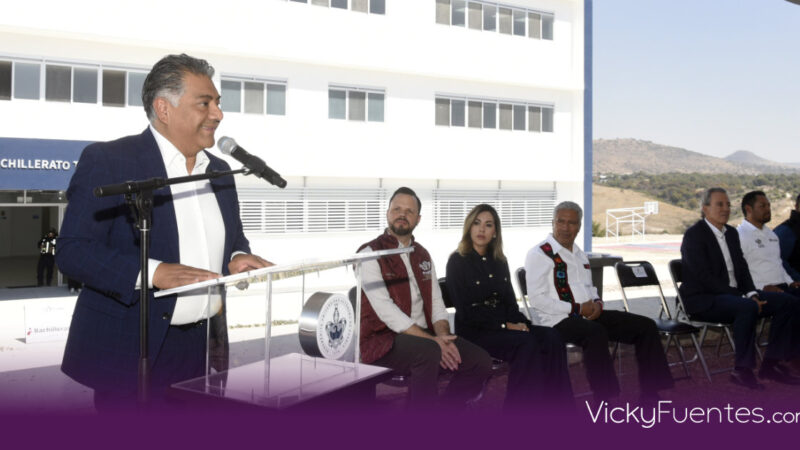 BUAP inaugura nuevo edificio del Bachillerato Tecnológico en San Pedro Zacachimalpa