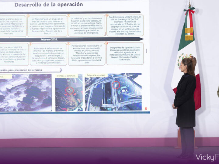 Claudia Sheinbaum asegura que se restablece la normalidad tras muerte de “El Mencho”