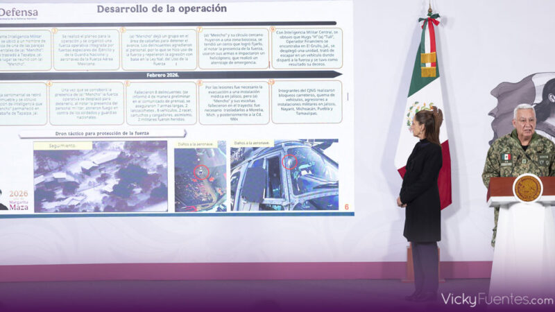 Claudia Sheinbaum asegura que se restablece la normalidad tras muerte de “El Mencho”