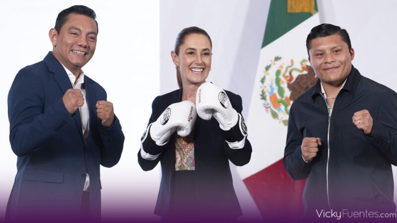 Claudia Sheinbaum lanza Boxeando por la Paz: 5 mil boxeadores capacitarán a 100 mil jóvenes