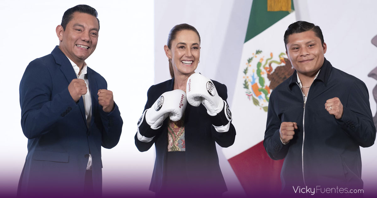 Claudia Sheinbaum lanza Boxeando por la Paz: 5 mil boxeadores capacitarán a 100 mil jóvenes
