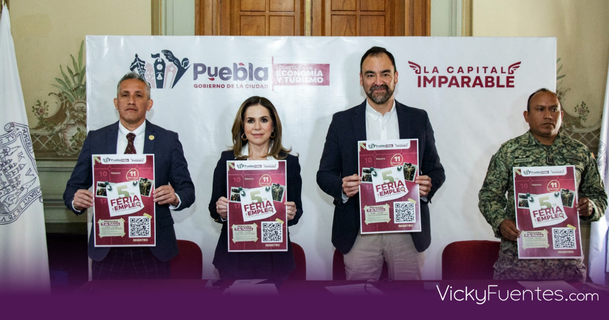 Gobierno de Pepe Chedraui ofrece más de 6,700 vacantes en la 5ta Feria de Empleo en Puebla
