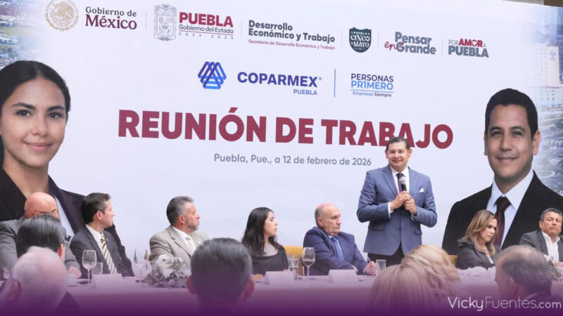 Gobierno de Puebla y COPARMEX sellan alianza para detonar inversiones