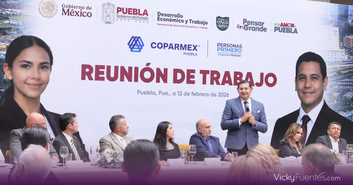 Gobierno de Puebla y COPARMEX sellan alianza para detonar inversiones