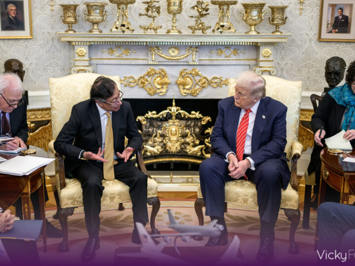 Gustavo Petro y Donald Trump se reúnen por primera vez en la Casa Blanca tras un año de choques