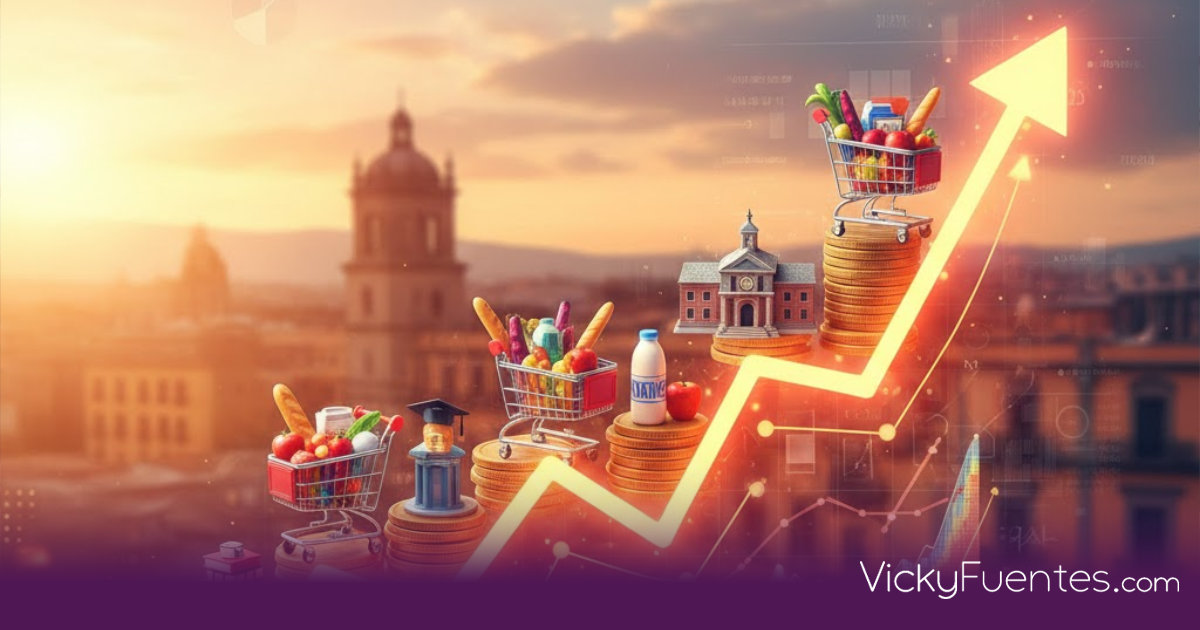 Inflación en Puebla escala al 3.54% en febrero impulsada por alimentos y educación