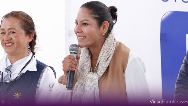 Lupita Cuautle gestiona ante Gobernación estatal el avance de la Radial a Cuayantla