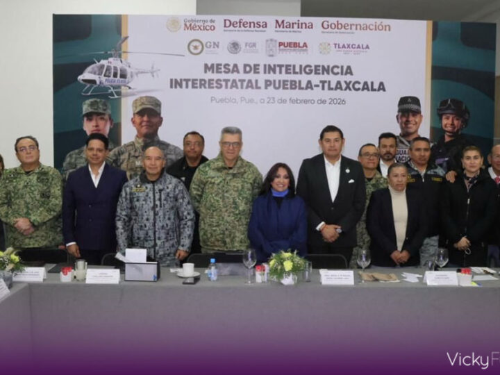 Puebla y Tlaxcala refuerzan seguridad en la zona limítrofe con mesa interestatal