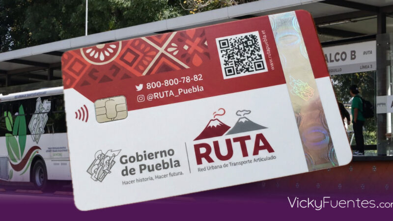 RUTA renovará 550 mil tarjetas en Puebla: tecnología anti-clonación y nuevo diseño
