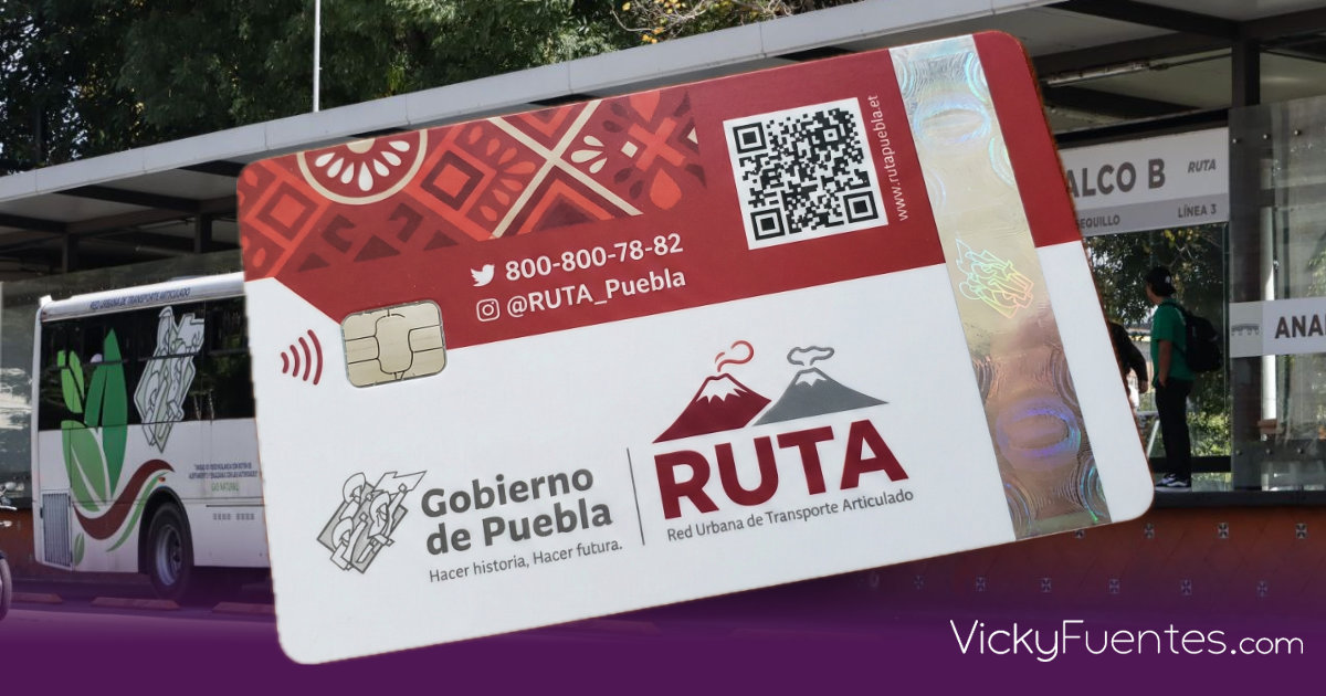 RUTA renovará 550 mil tarjetas en Puebla: tecnología anti-clonación y nuevo diseño