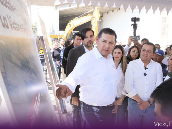 El gobernador Alejandro Armenta supervisó conexión clave para sanear el río Atoyac en Texmelucan