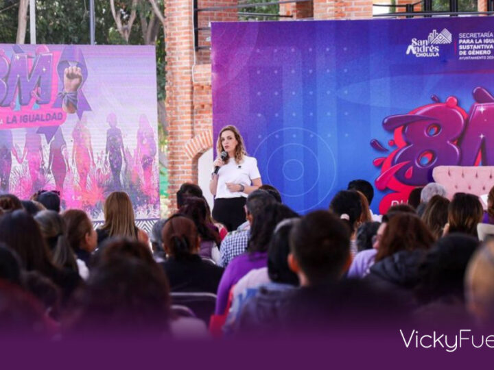 San Andrés Cholula fortalece la agenda de género con la jornada 8M rumbo a la igualdad