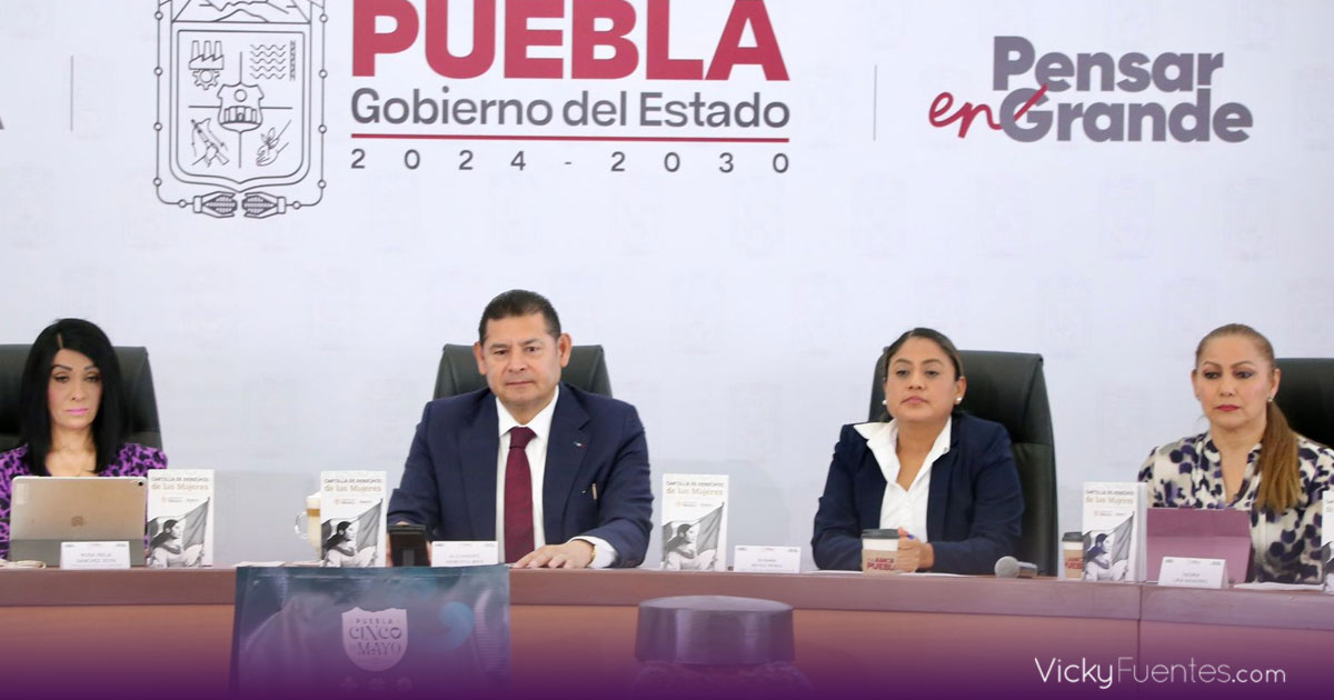Alejandro Armenta afirma que protección de las mujeres es política permanente en Puebla tras marchas del 8M