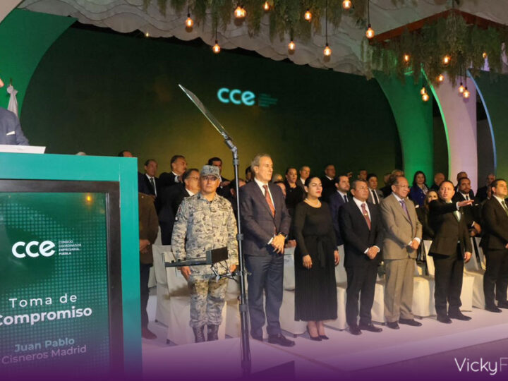 Alejandro Armenta y el Consejo Coordinador Empresarial de Puebla acuerdan unidad por seguridad y desarrollo económico