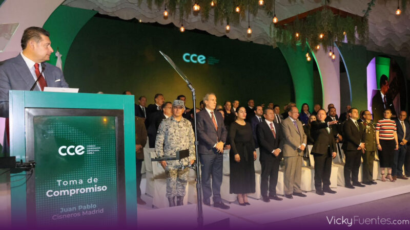 Alejandro Armenta y el Consejo Coordinador Empresarial de Puebla acuerdan unidad por seguridad y desarrollo económico