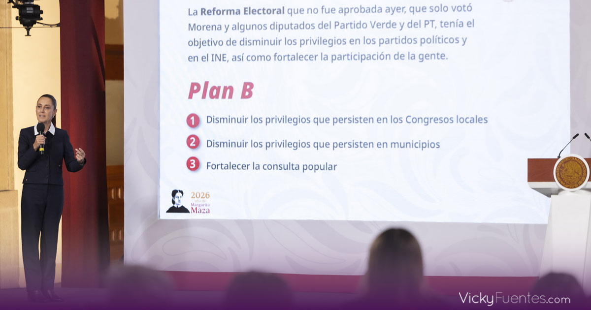 Claudia Sheinbaum critica a diputados que rechazaron su reforma electoral y Morena analiza medidas internas