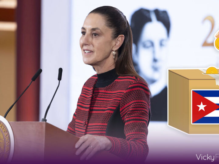 Claudia Sheinbaum dona 20 mil pesos a Cuba y aclara que fue decisión personal