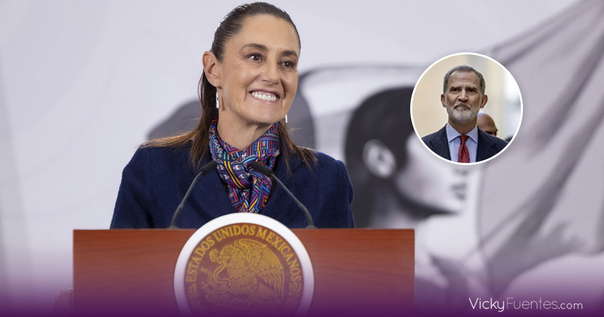 Claudia Sheinbaum invita a Felipe VI al Mundial 2026 tras reconocimiento de abusos en la Conquista