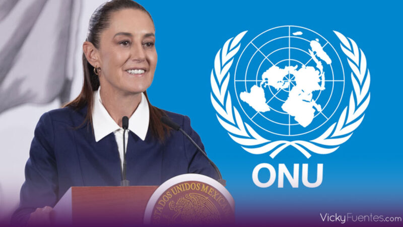 Claudia Sheinbaum pide a la Organización de las Naciones Unidas enviar ayuda humanitaria a Cuba