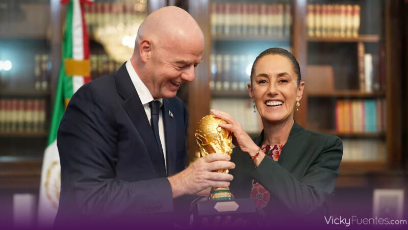Claudia Sheinbaum recibirá a Gianni Infantino para revisar avances del Mundial 2026