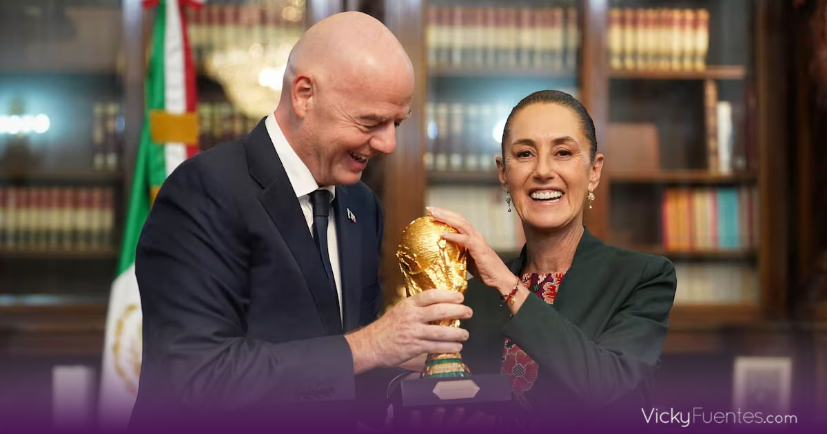 Claudia Sheinbaum recibirá a Gianni Infantino para revisar avances del Mundial 2026