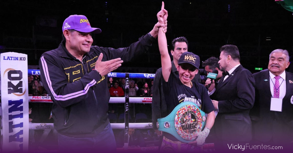 Gaby “La Bonita” Sánchez se corona campeona mundial en Puebla