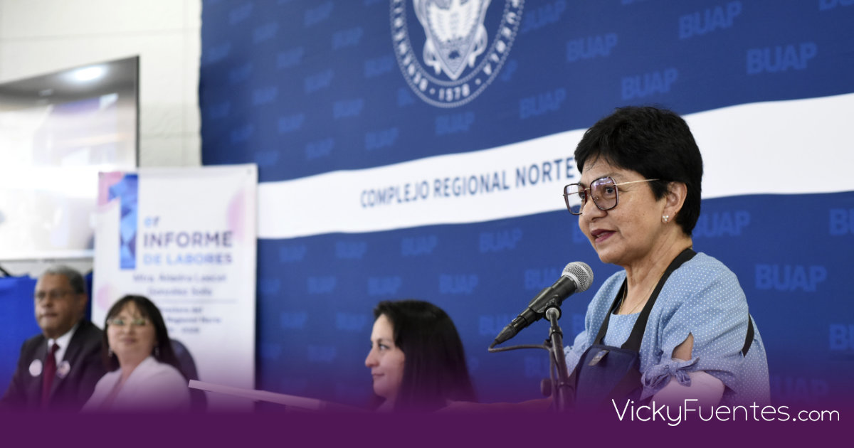 Lilia Cedillo destaca el impacto educativo del Complejo Regional Norte de la BUAP en la Sierra Norte