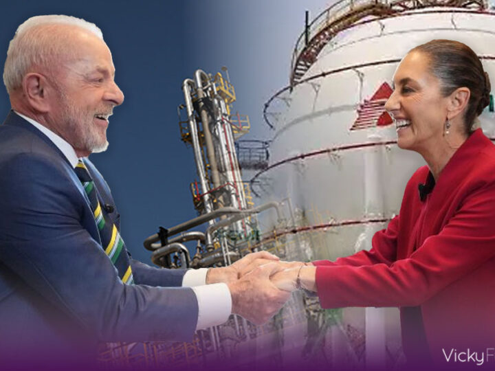 Lula da Silva plantea a Claudia Sheinbaum alianza entre Petrobras y Pemex para explorar el Golfo