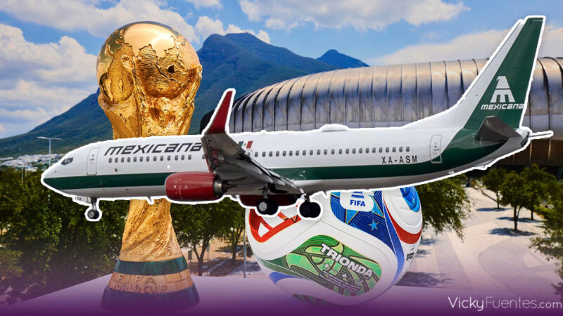 Mexicana solicita permiso en Estados Unidos para conectar sedes del Mundial 2026