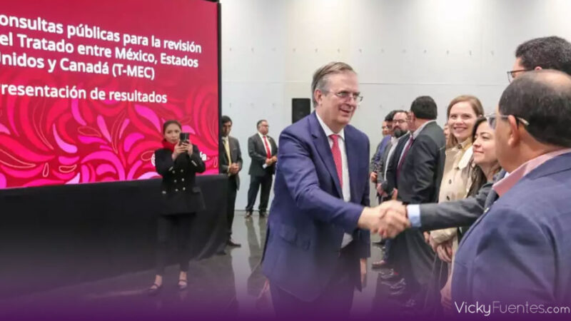 México alista revisión del T-MEC con foco en reglas de origen y cadenas productivas