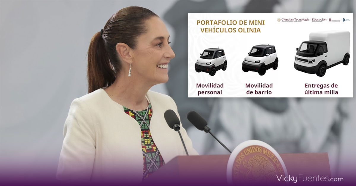 Olinia prepara autos eléctricos de 150 mil pesos para competir con China