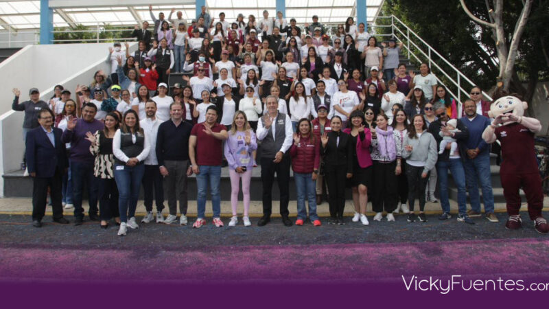 Pepe Chedraui encabeza el rally La Ruta del 8M para impulsar la igualdad de género en Puebla