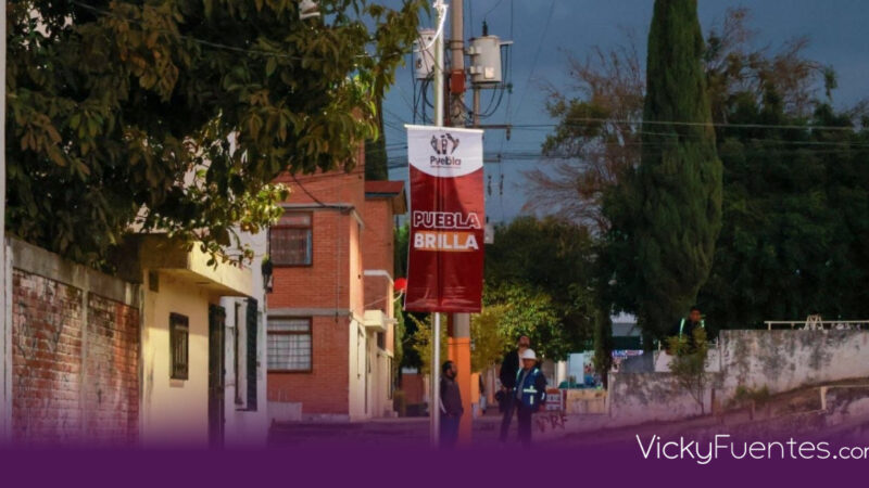 Pepe Chedraui moderniza el alumbrado público con tecnología LED en Puebla