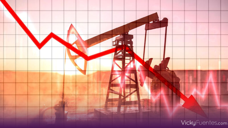 Petróleo se desploma más de 13% tras señales de posible fin del conflicto en Oriente Medio