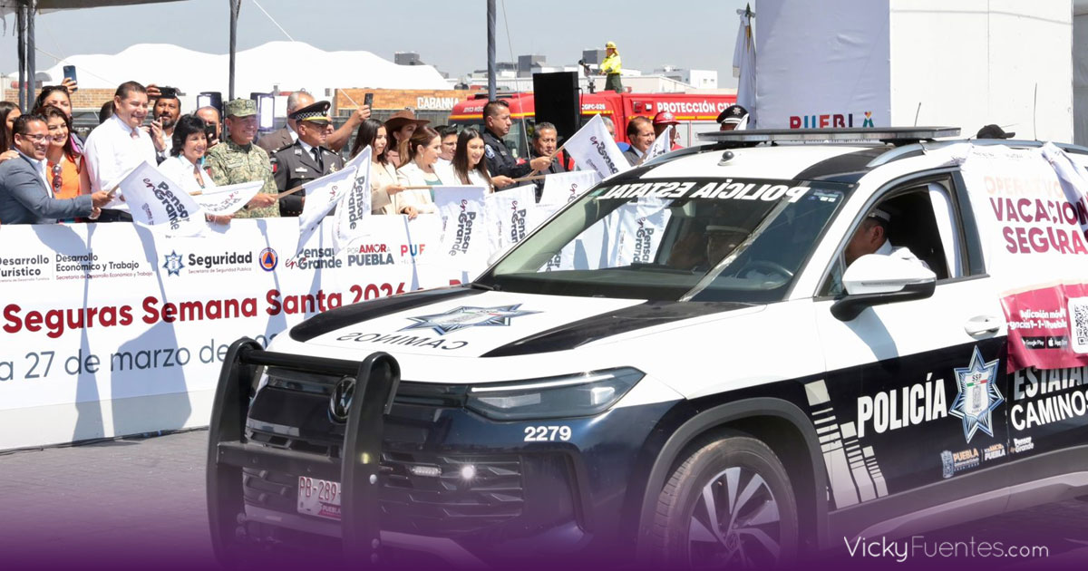 Puebla prevé más de 950 mil visitantes con operativo de seguridad en Semana Santa 2026