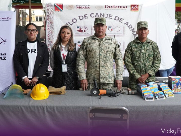 Realizan campaña de desarme voluntario en Huauchinango para reforzar la seguridad