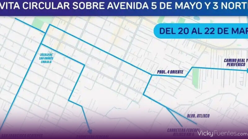 Refuerzan seguridad en San Andrés Cholula por Festival Equinoccio 2026