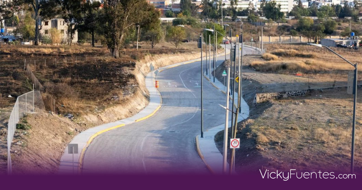San Andrés Cholula mejora conectividad de Cacalotepec con la Vía Atlixcáyotl