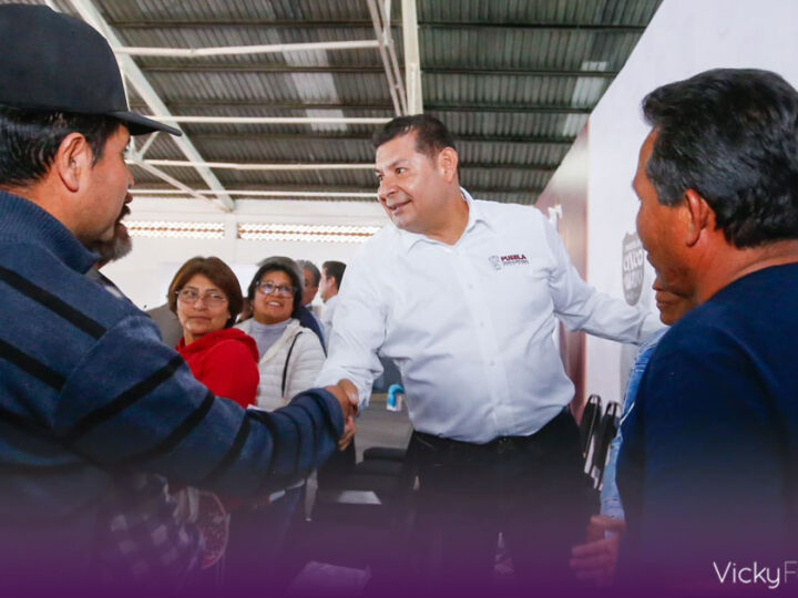 Alejandro Armenta impulsa inversión, seguridad y obra comunitaria en San José Chiapa